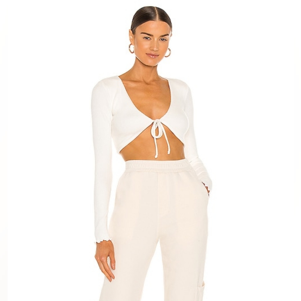 Lovers + Friends Cropped Edge cardigan